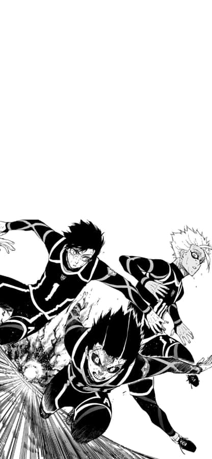 Blue Lock Intense Match Moment Wallpaper