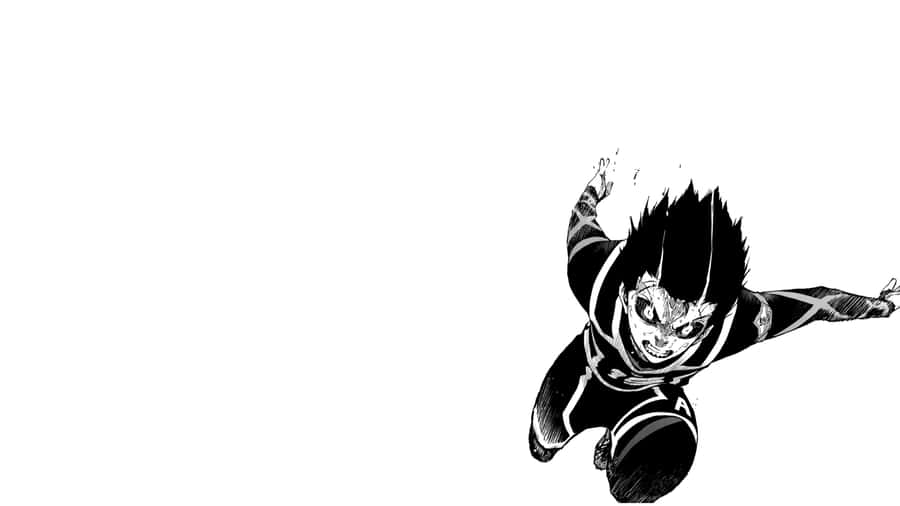 Blue Lock Manga Dynamic Soccer Action Wallpaper