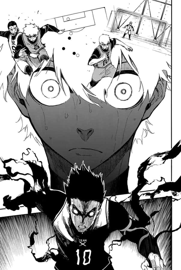 Blue Lock Manga Intensityonthe Field Wallpaper