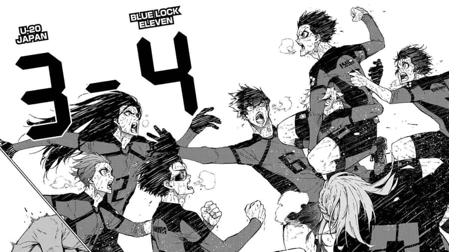 Blue Lock Manga Score Update Wallpaper