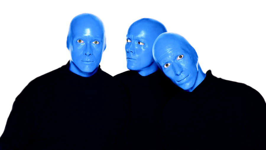 Blue Man Group Performs In Las Vegas Wallpaper
