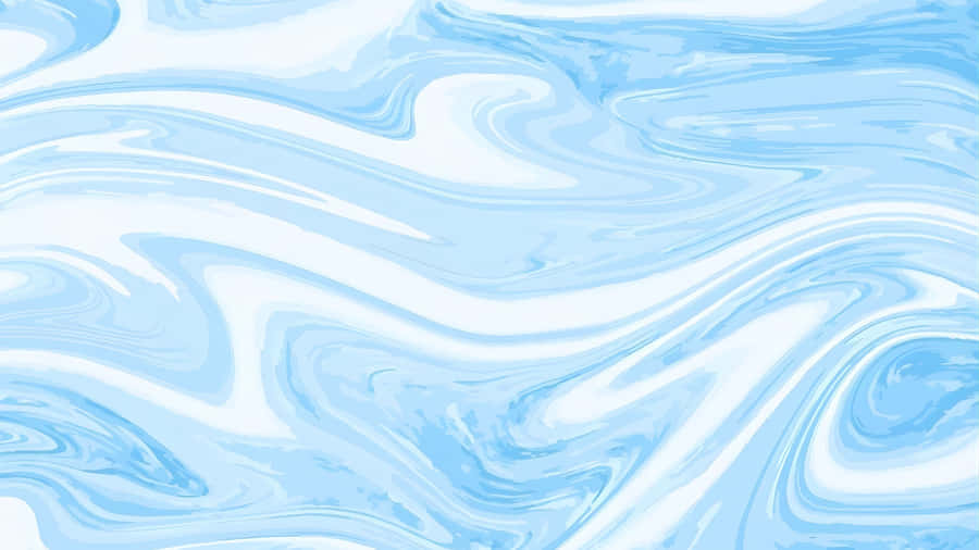 Blue Marbleized Texture Wallpaper