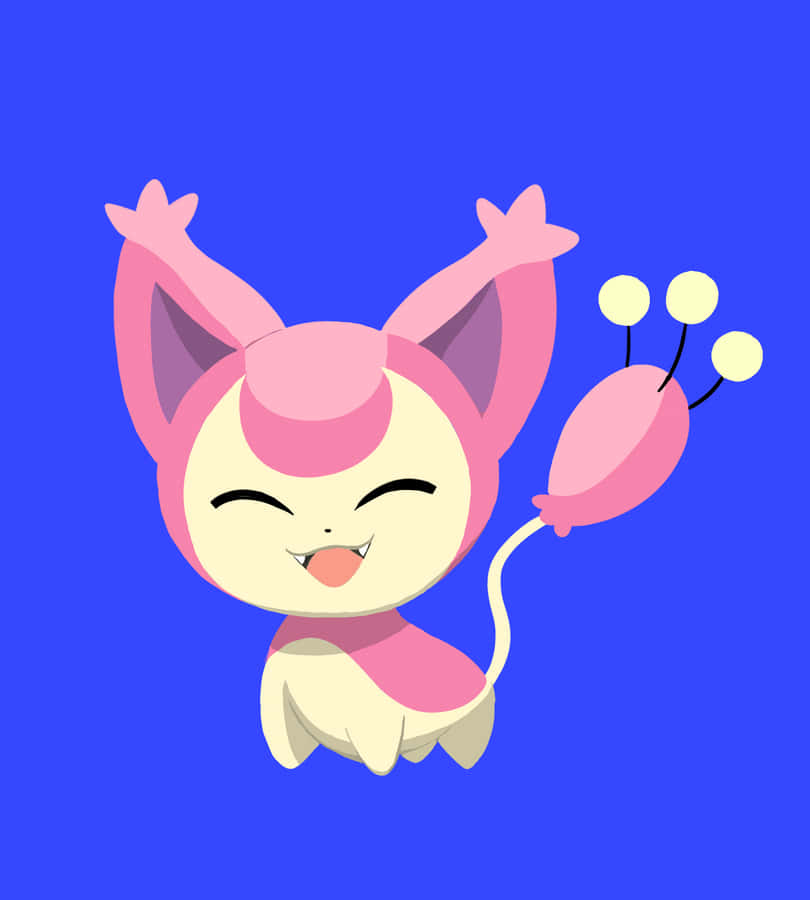 Blue Skitty Wallpaper