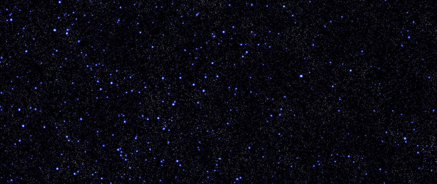 Blue Stars Space Wallpaper