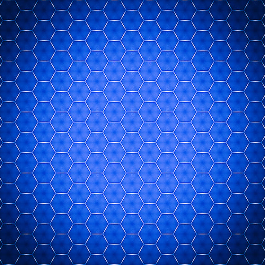 Blue-textured Metal Mesh Wallpaper