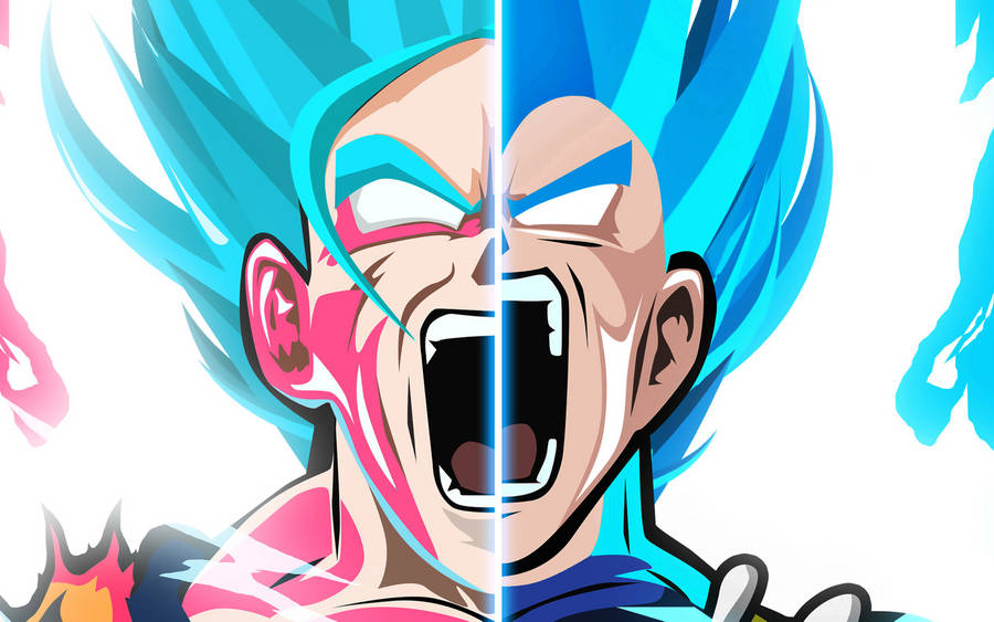 Blue Vegeto Goku Super Saiyan Wallpaper