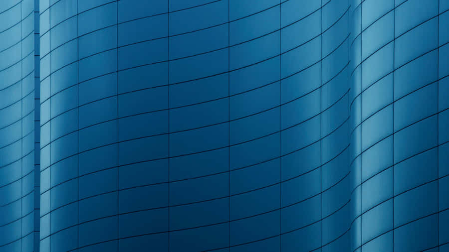 Blue Wave Pattern Design Wallpaper