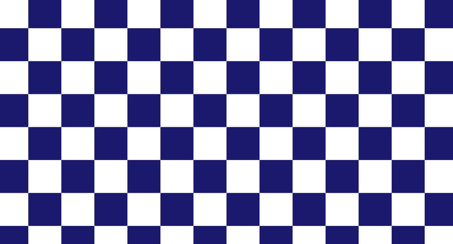 Blueand White Checkerboard Pattern Wallpaper
