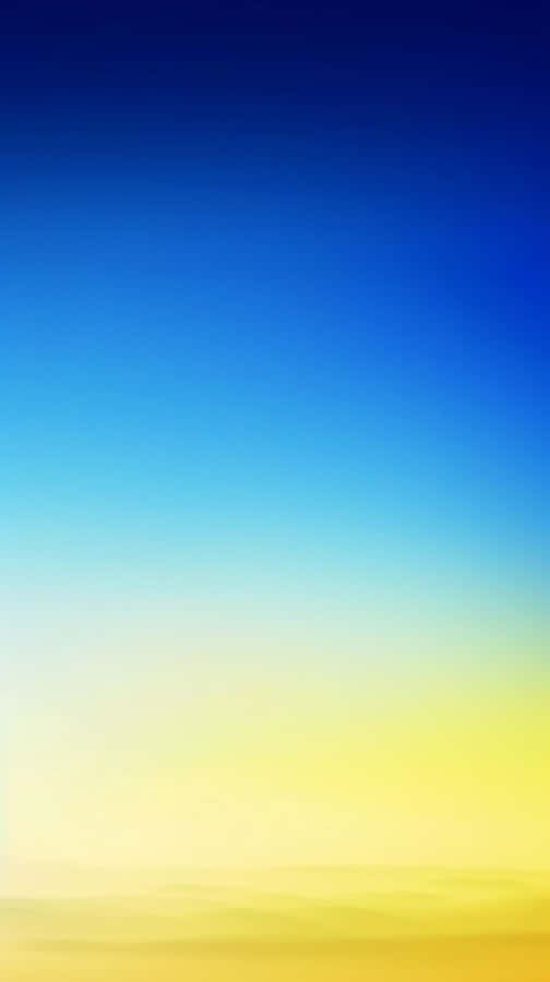 Blueto Yellow Gradient Background Wallpaper