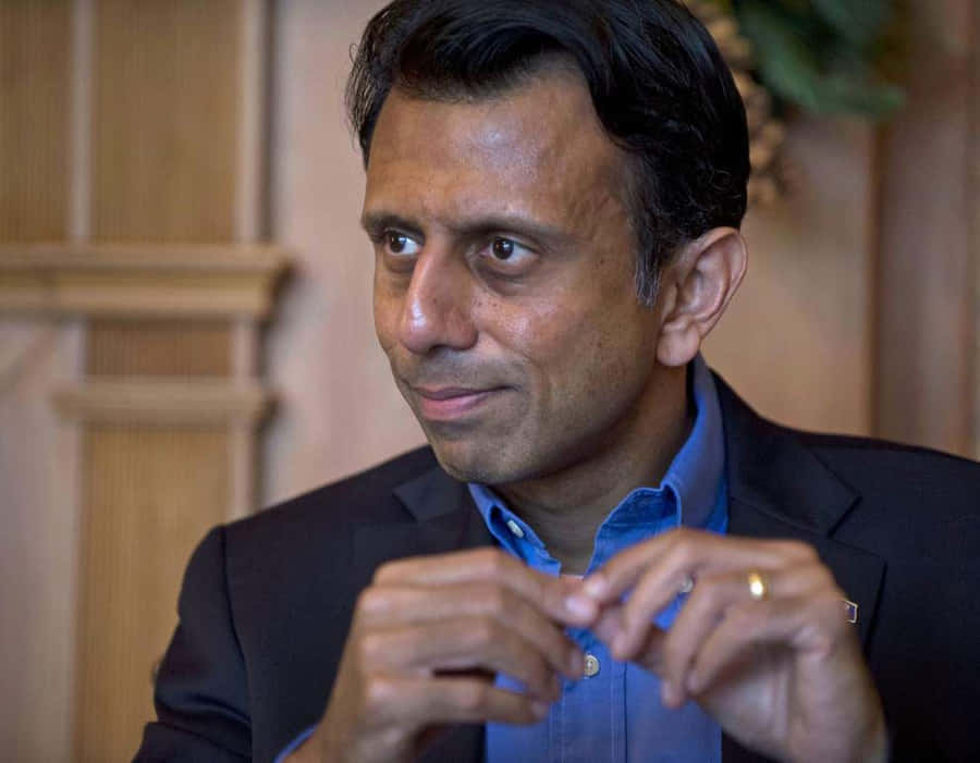 Bobby Jindal Holding Finger Wallpaper