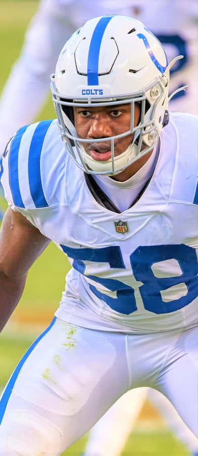 Bobby Okereke Action Shot Wallpaper