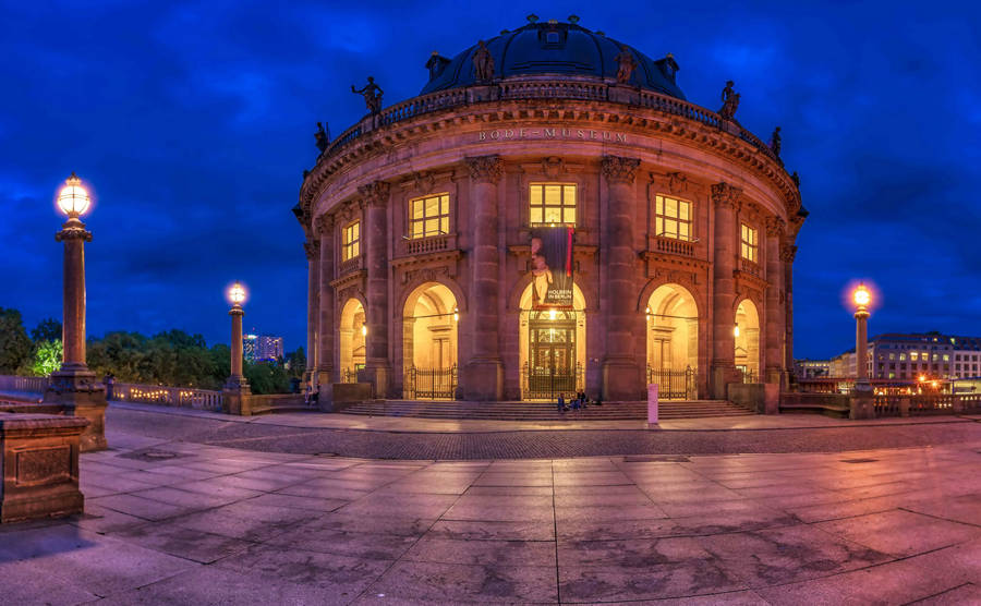 Bode Museum Lights Wallpaper