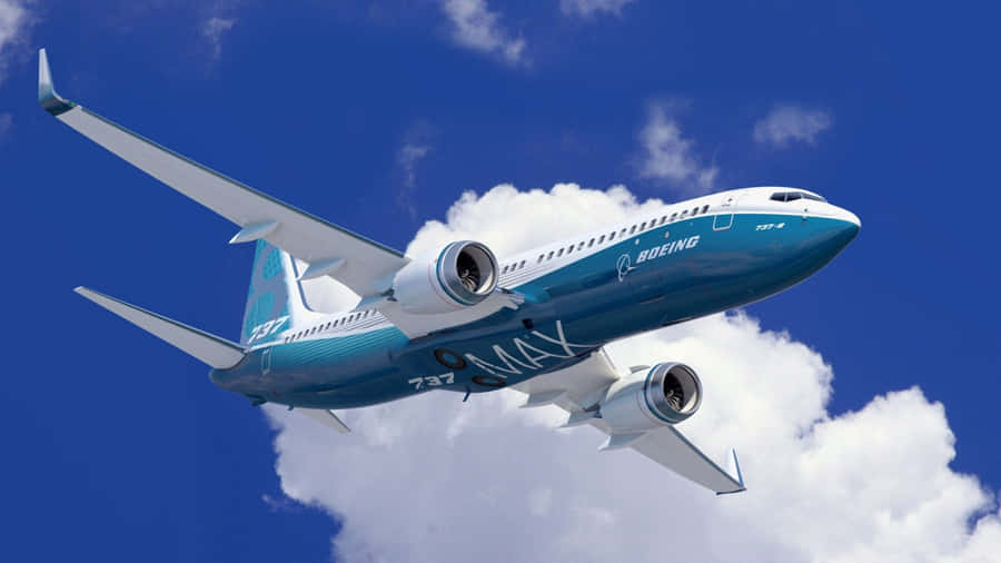 Boeing 737 Aircraft In Flight Wallpaper