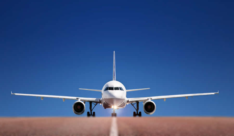 Boeing Aircraft On Runway Wallpaper