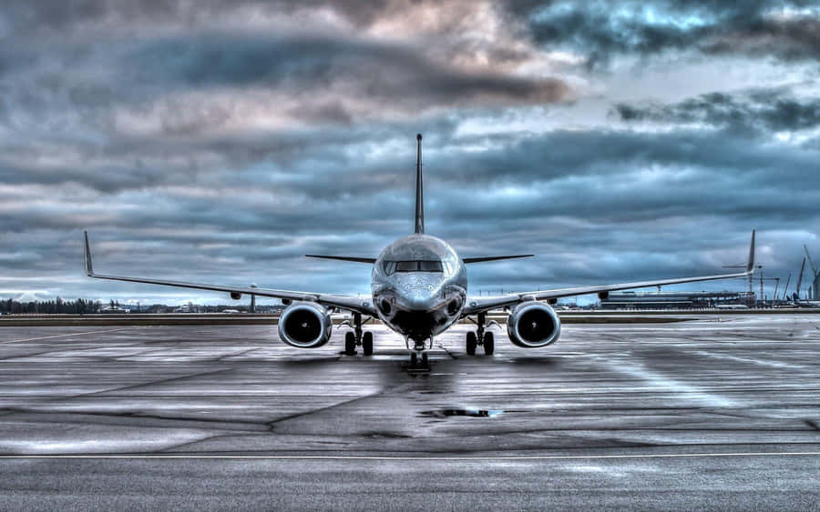 Boeing Aircrafton Tarmac Wallpaper