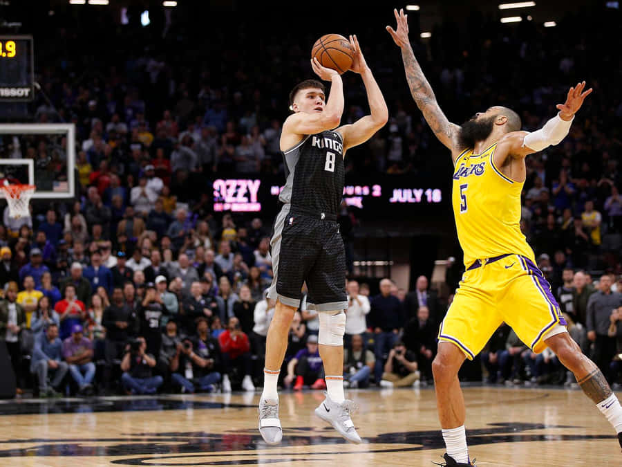 Bogdan Bogdanovic Drills Shoot Spur Wallpaper