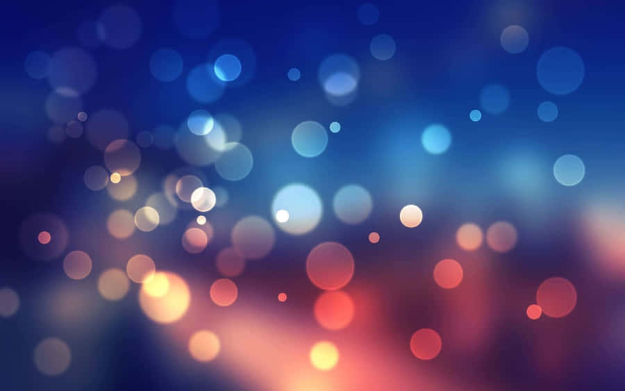 Bokeh Lights Background Wallpaper