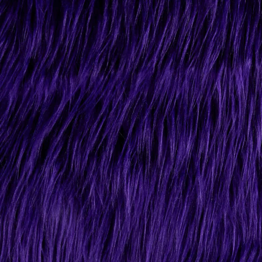 Bold & Luxurious, A Purple Faux Fur Coat Adds Elegance To Any Outfit. Wallpaper