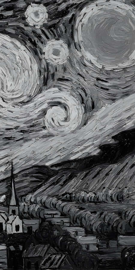 Boox Palma Starry Night Art Wallpaper