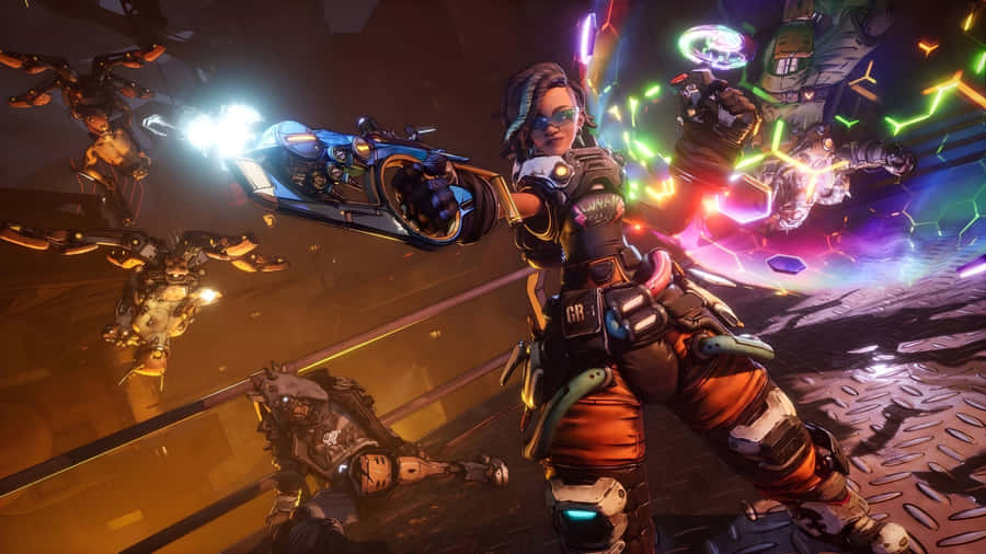 Borderlands 4 Action Combat Wallpaper