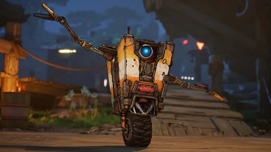 Borderlands 4 Claptrap Robot Wallpaper
