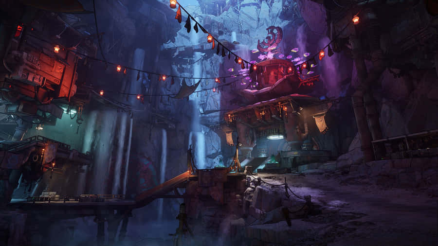 Borderlands 4 Dark Urban Environment Wallpaper