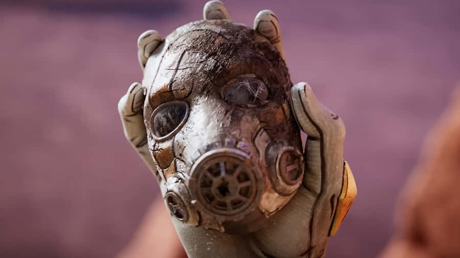 Borderlands 4 Iconic Mask Wallpaper