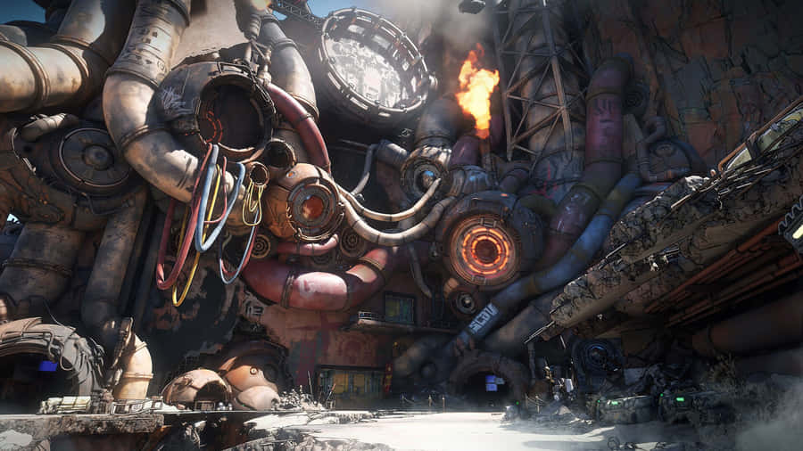 Borderlands 4 Industrial Environment Wallpaper