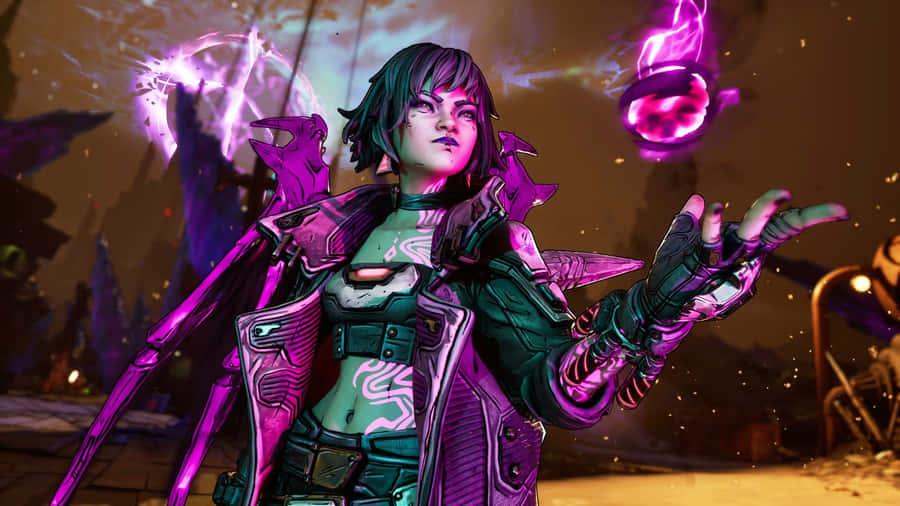 Borderlands 4 Siren Character Powers Wallpaper