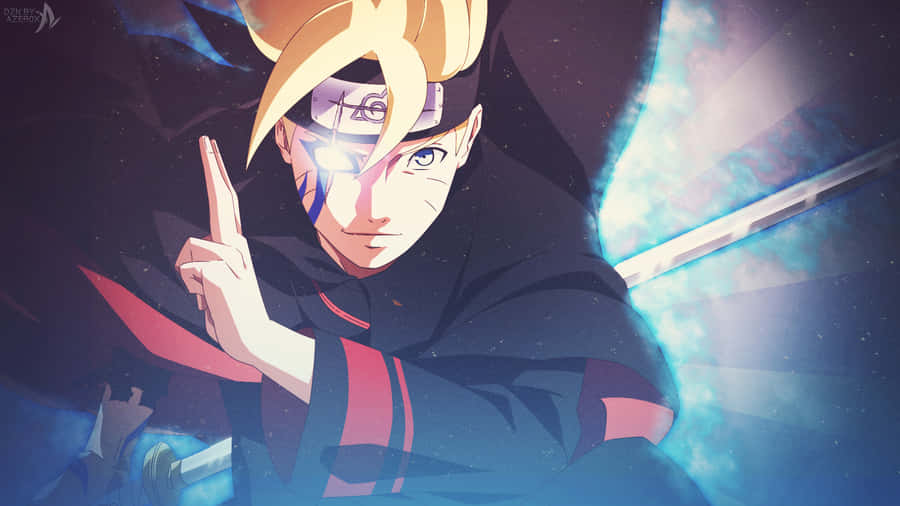 Boruto Uzamaki Embracing His Father Naruto, From The Anime Series Boruto Naruto Next Generations Wallpaper