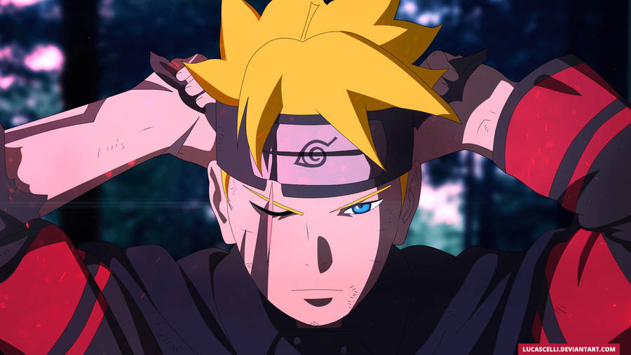 Boruto Uzumaki Powerful Technique Wallpaper