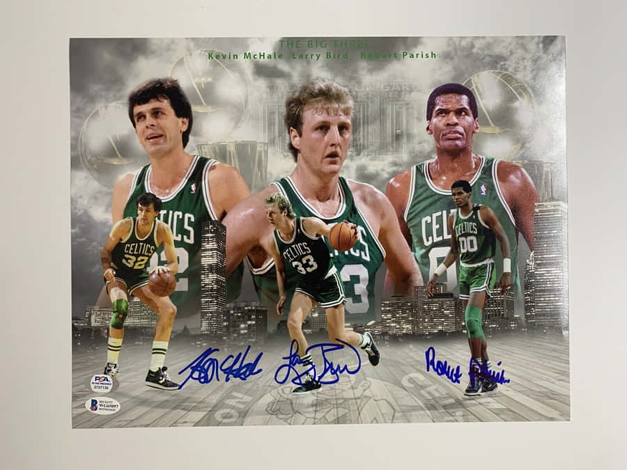 Boston Celtics Robert Parish Poster Wallpaper