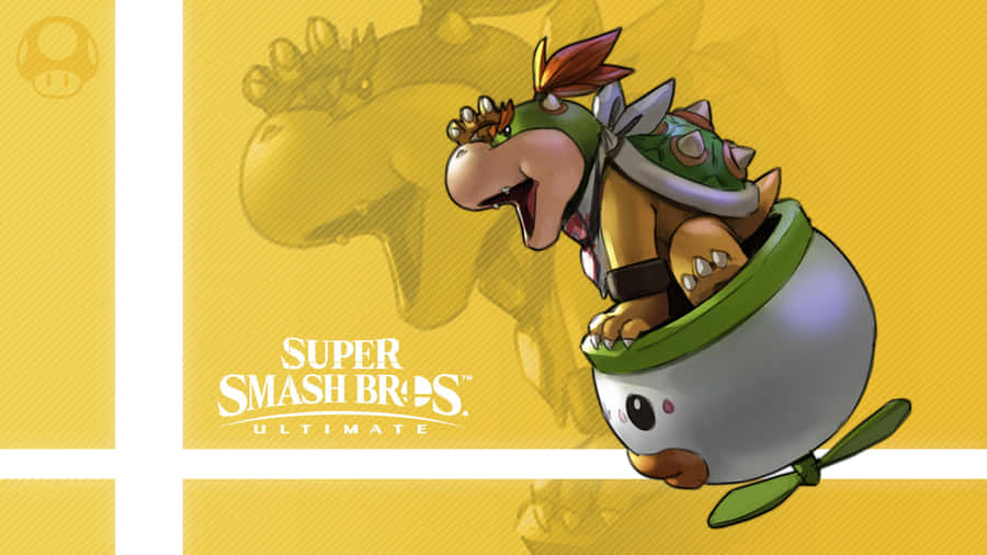 Bowser Jr. Unleashing Havoc Wallpaper