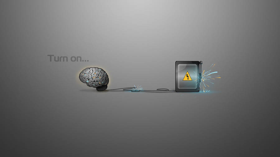 Brain On Electricity Wallpaper