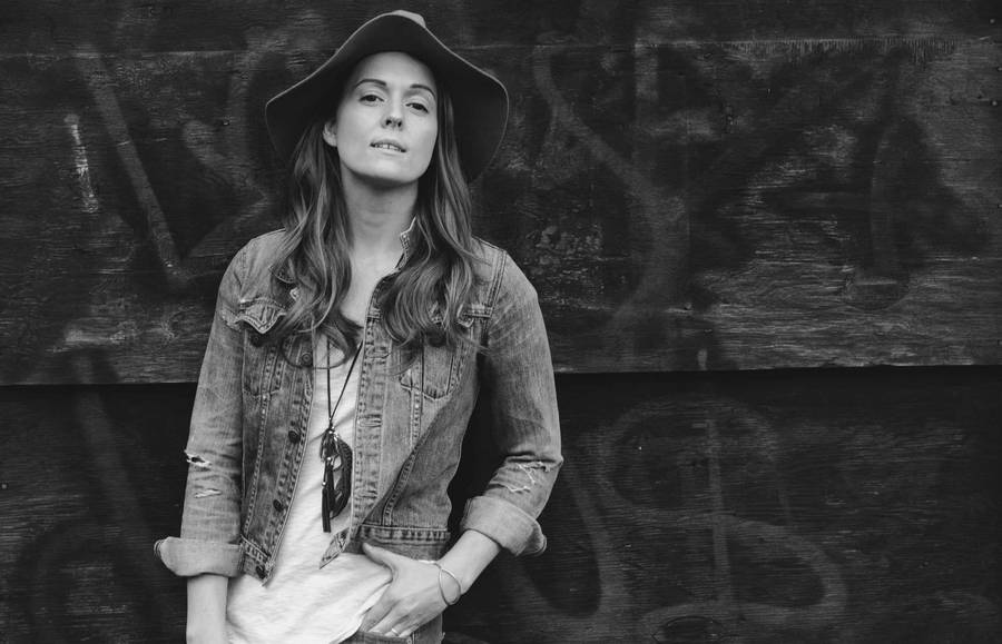 Brandi Carlile Denim Jacket Wallpaper