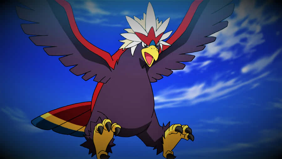 Braviary Vignette Wallpaper