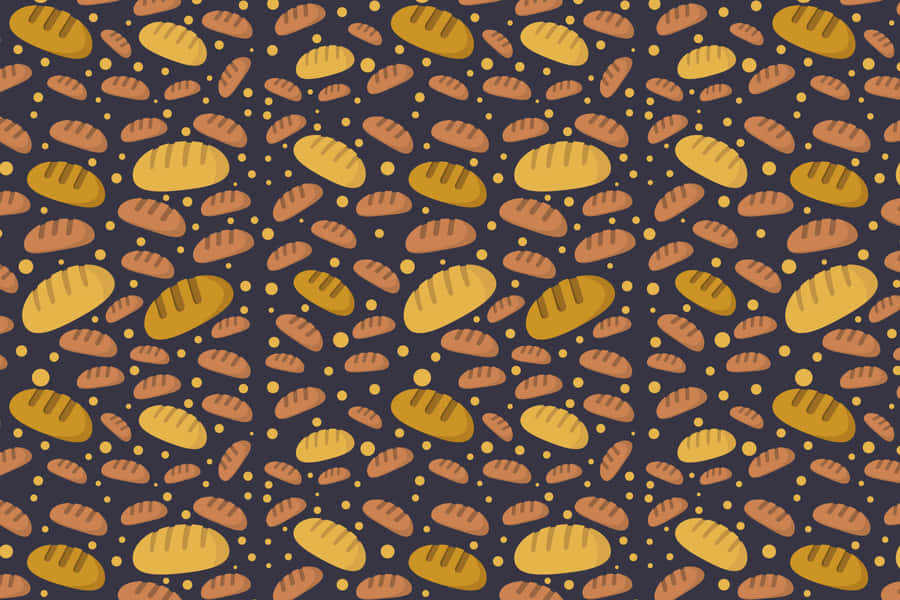 Bread Pattern Wallpaper