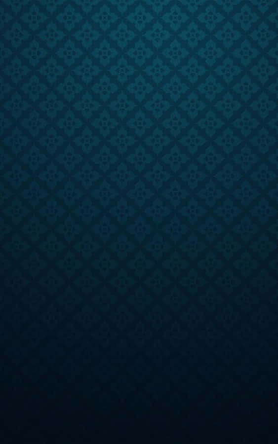 Breaking Convention With This Bold Dark Blue Pattern Wallpaper