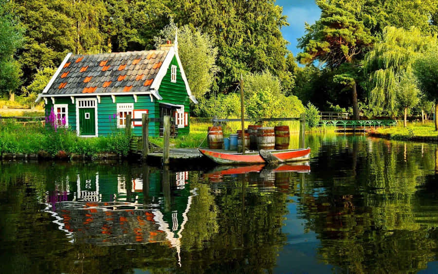 Breathtaking Boating Experience Wallpaper