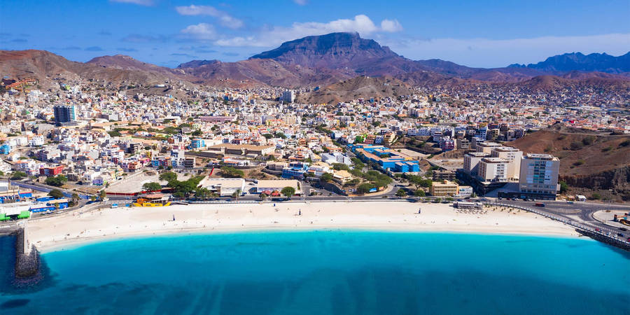 Breathtaking Cape Verde Skyline Wallpaper