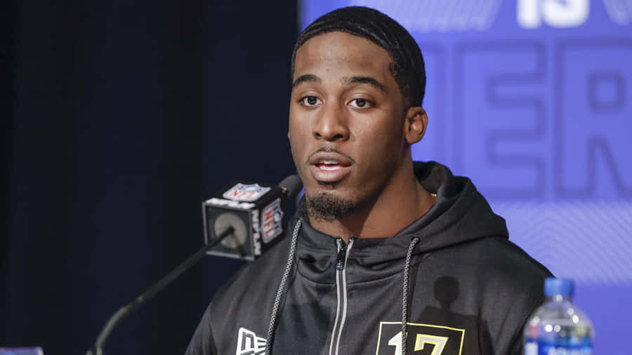 Breece Hall Press Conference Wallpaper