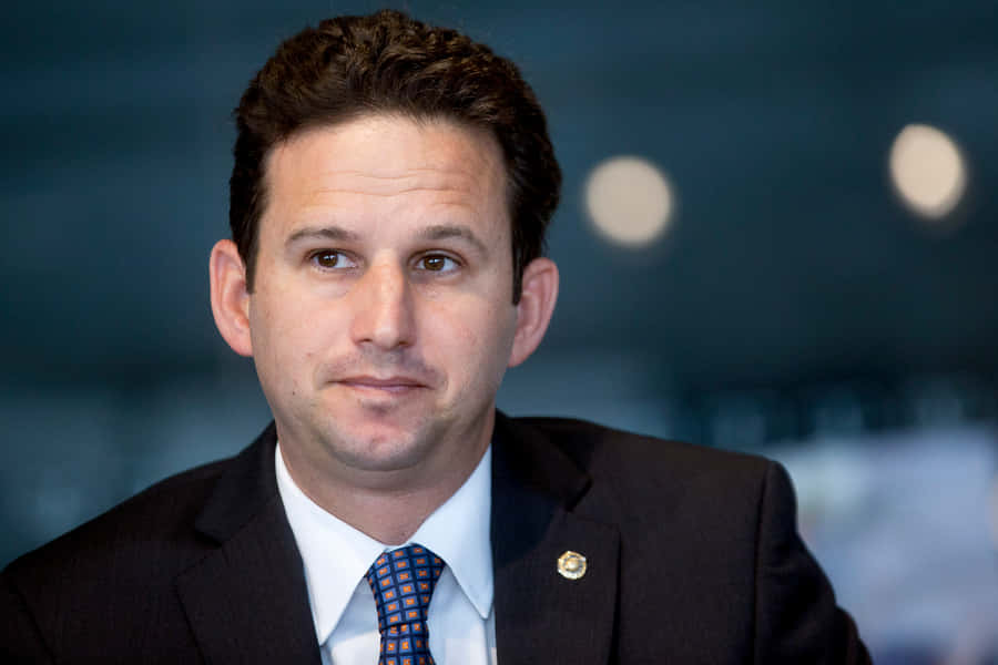 Brian Schatz Slightly Frowning Wallpaper