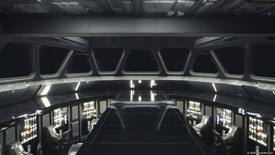 Bridge Inside Imperial Star Destroyer Wallpaper