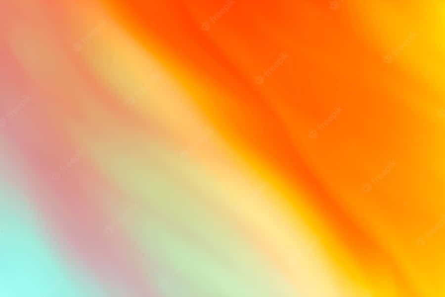 Bright And Bold Red And Orange Fusion Wallpaper