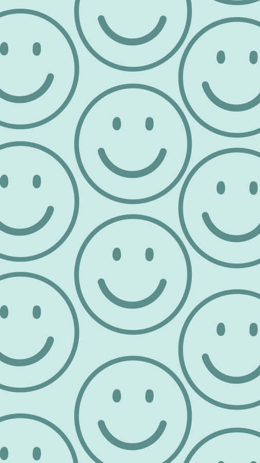 Bright Happy Smile Icon Wallpaper
