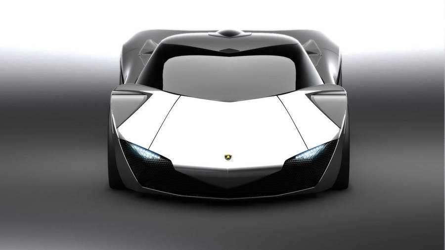 Bright Shiny Silver 3d Car Wallpaper