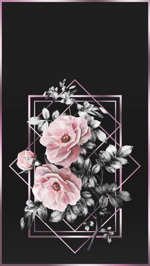 Brighten Up Your Day With This Colorful Floral Aesthetic Iphone Wallpaper! Wallpaper