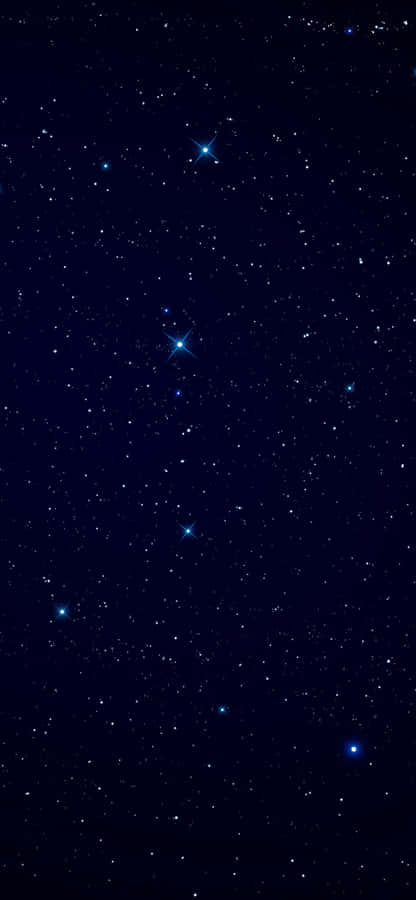 Brighten Up Your Life With This Striking Black Stars Iphone Wallpaper. Wallpaper