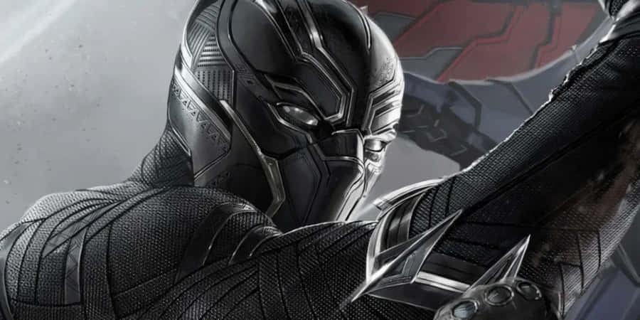 Bring Out Your Superhero With A Vibranium Suit Wallpaper