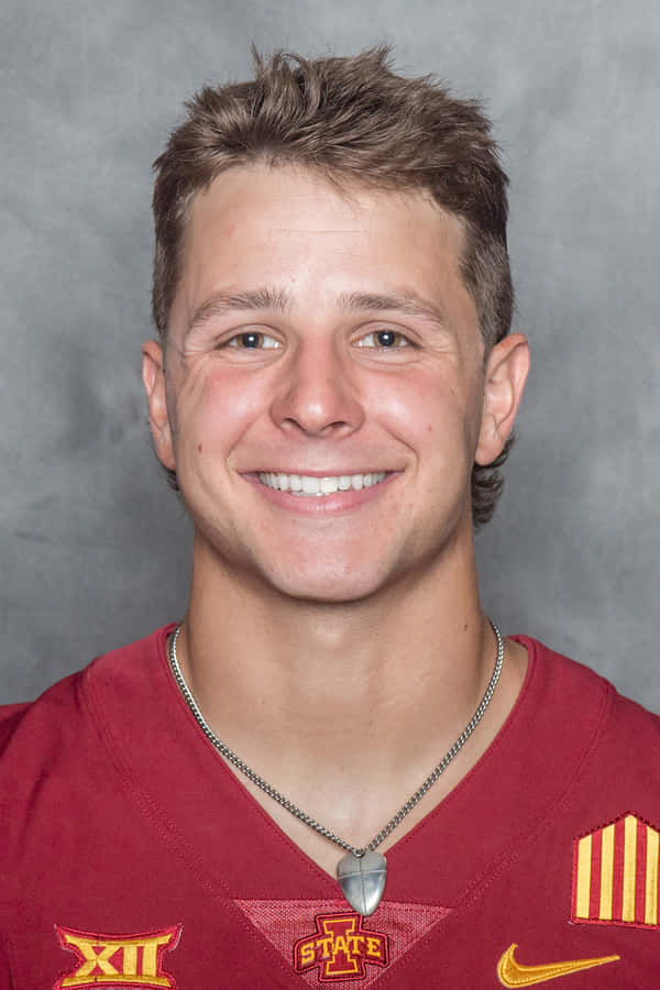 Brock Purdy Iowa State Portrait Wallpaper